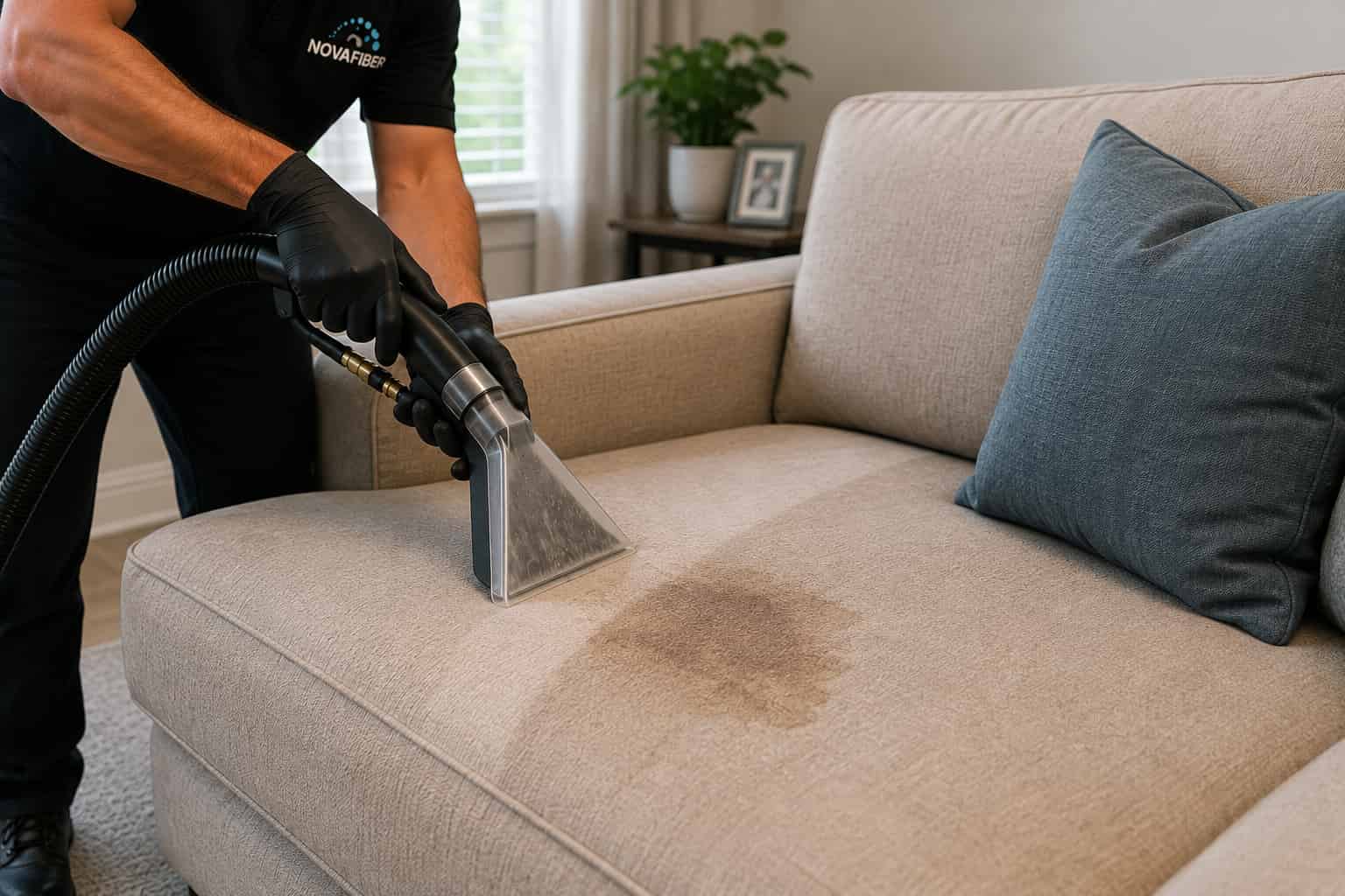 Pet stain and odor treatment for upholstery and carpet